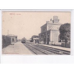 BREVAL: la gare - état