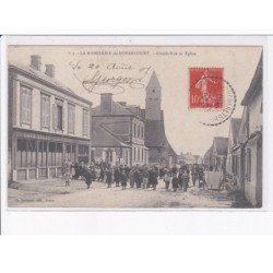 LA MADELEINE-de-NONANCOURT: grande-rue et église - très bon état