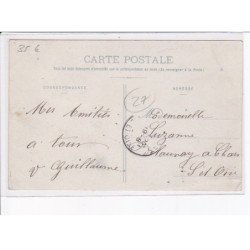 LA MADELEINE-de-NONANCOURT: grande-rue et église - très bon état