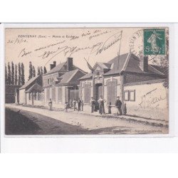 FONTENAY: mairie et écoles - état
