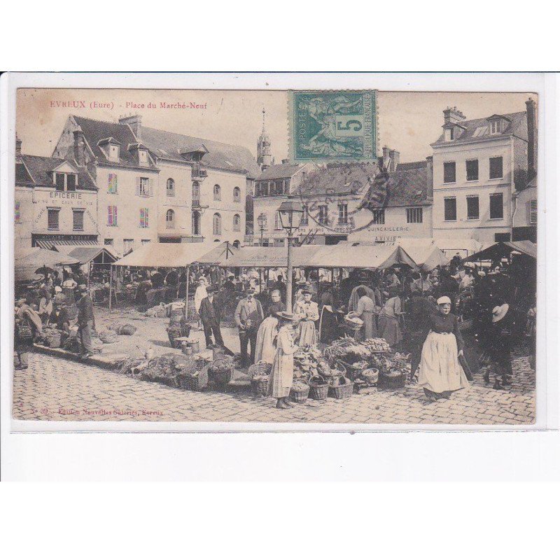 EVREUX: place du marché-neuf - état