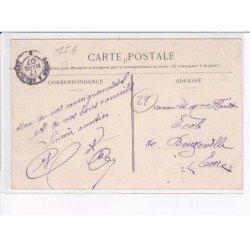 ETREVILLE: la place, la mairie - très bon état