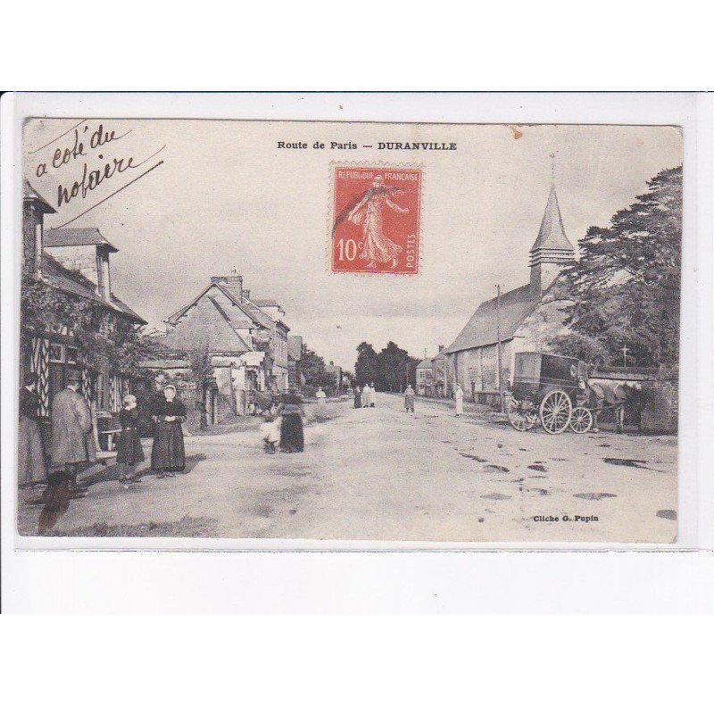 DURANVILLE: route de paris - très bon état