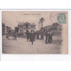 CORMEILLES: marché aux oeufs, attelage - état