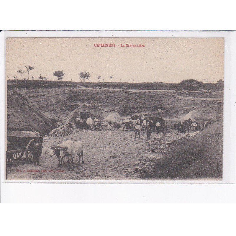 CAHAIGNES: la sablonnière - très bon état