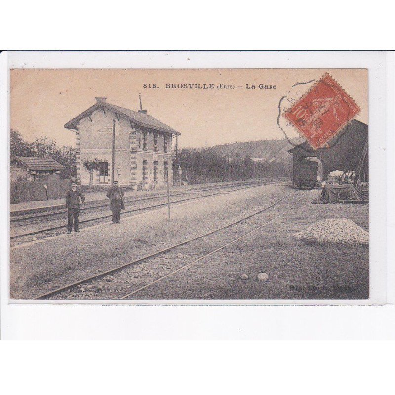 BROSVILLE: la gare - très bon état