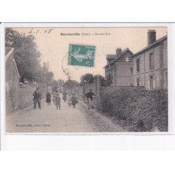 BERNOUVILLE: grande-rue - état