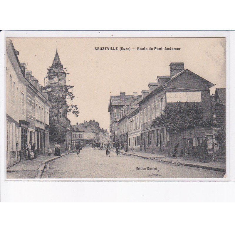BLEUZEVILLE: route de pont-audemer - très bon état