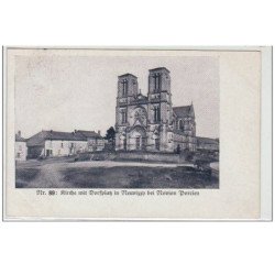 NEUVIZY : kirche mit dorfplak in Neuvizzy bei Novion Porcien - très bon état