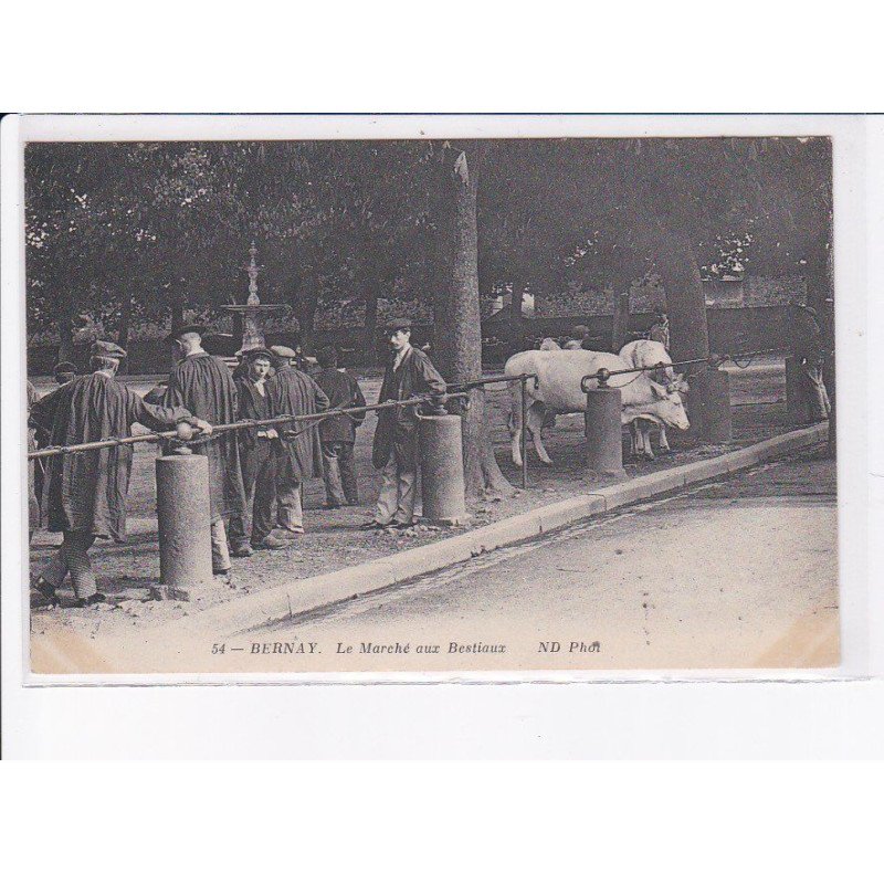 BERNAY: le marché aux bestiaux - très bon état