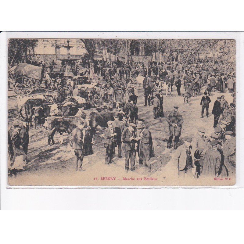 BERNAY: marché aux bestiaux - très bon état