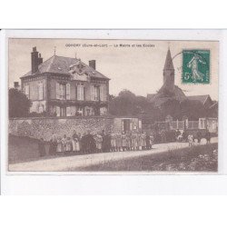 GOHORY: la mairie et les écoles - état (partiellement décollée)