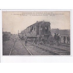 COURVILLE: catastrophe 14 février 1911 accident train - très bon état