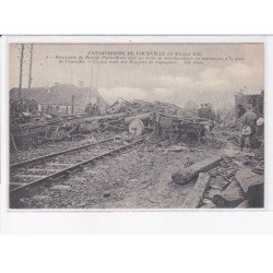 COURVILLE: catastrophe 14 février 1911, accident de train - très bon état