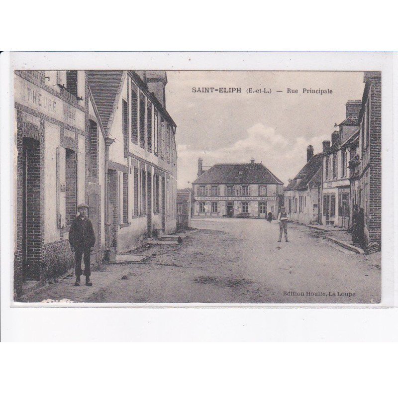 SAINT-ELIPH: rue principale - très bon état
