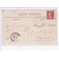 CHAMPROND: forêt de champrond, vautrait bertin, rond de diane après la prise - très bon état