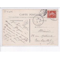 LE GUE-de-LONGROI: route de paris, michelin, café - état