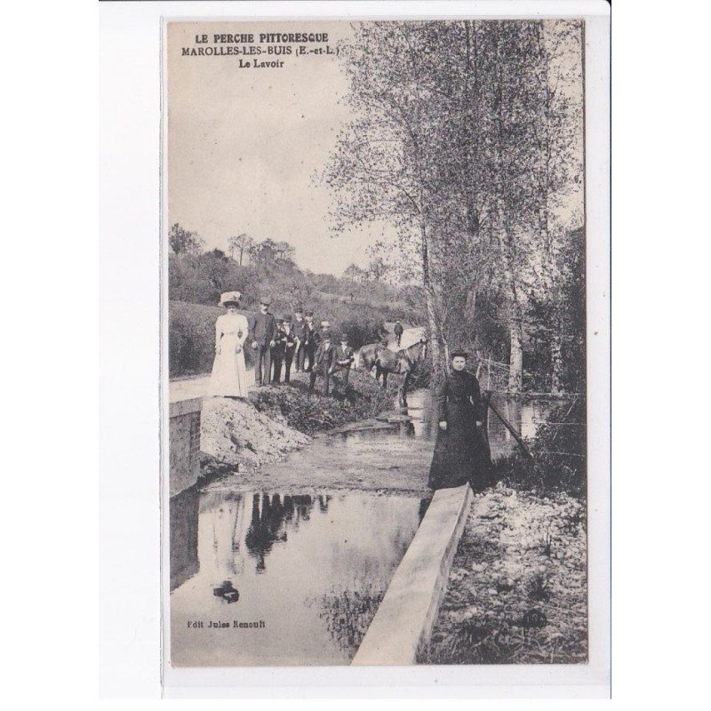MAROLLES-les-BUIS: le lavoir - très bon état