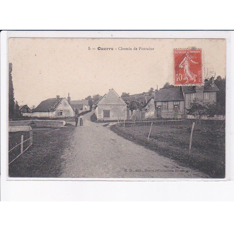 OUERRE: chemin de fontaine - très bon état