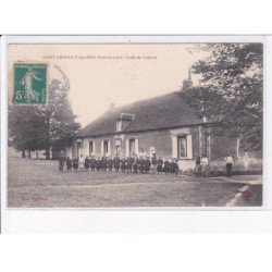 SAINT-ARNOULT-des-BOIS: école de garçons - état