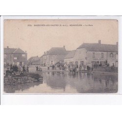 BAZOCHES-les-HAUTES: brandelon, la mare - état