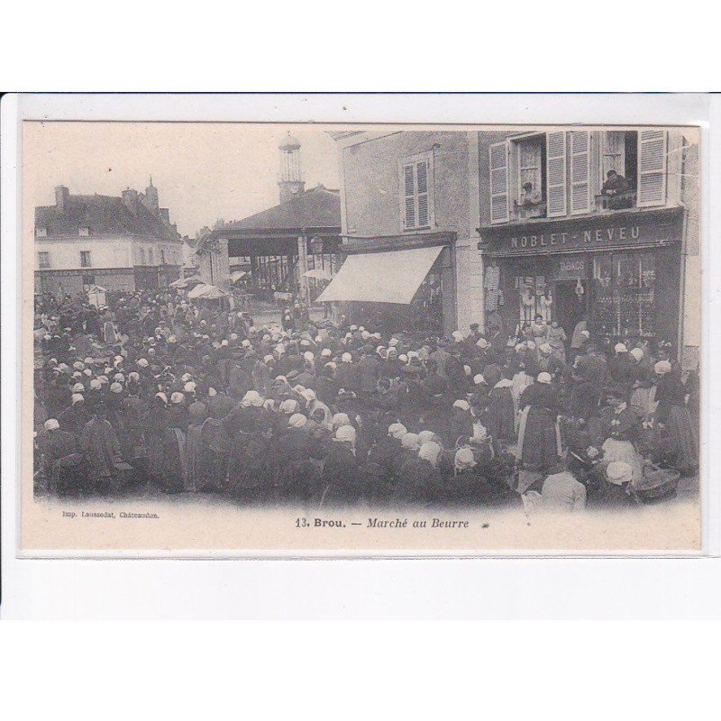 BROU: marché au beurre - très bon état