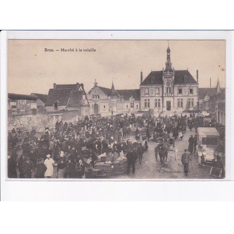 BROU: marché à la volaille - très bon état