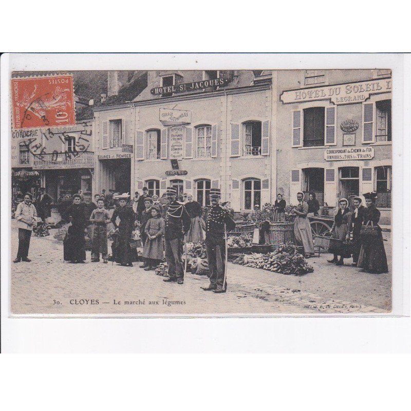 CLOYES: le marché aux légumes - très bon état