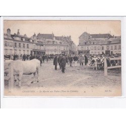 CHARTRES: le marché aux vaches (place du châtelet) - très bon état