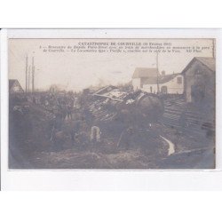 COURVILLE: catastrophe de courville 1911, accident de train - très bon état