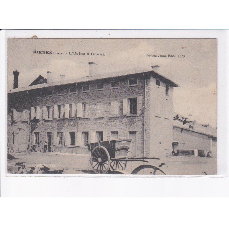 HIERES: l'usine à chaux - état