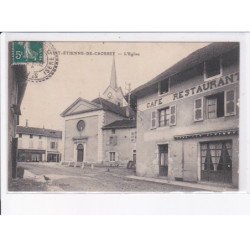 SAINT-ETIENNE-de-CROSSEY: l'église - très bon état