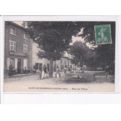 SAINT-SYMPHORIEN-D'OZON: place des tilleuls - très bon état