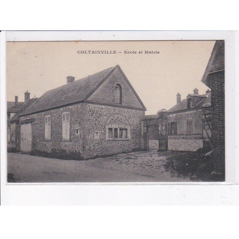 COLTAINVILLE: école et mairie - très bon état