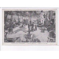 SAINT-OUEN: établissement porcher, usines de revin, atelier de montage - état