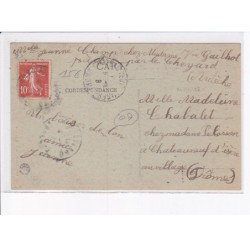 LE CHEYLARD: hôtel de la poste - très bon état