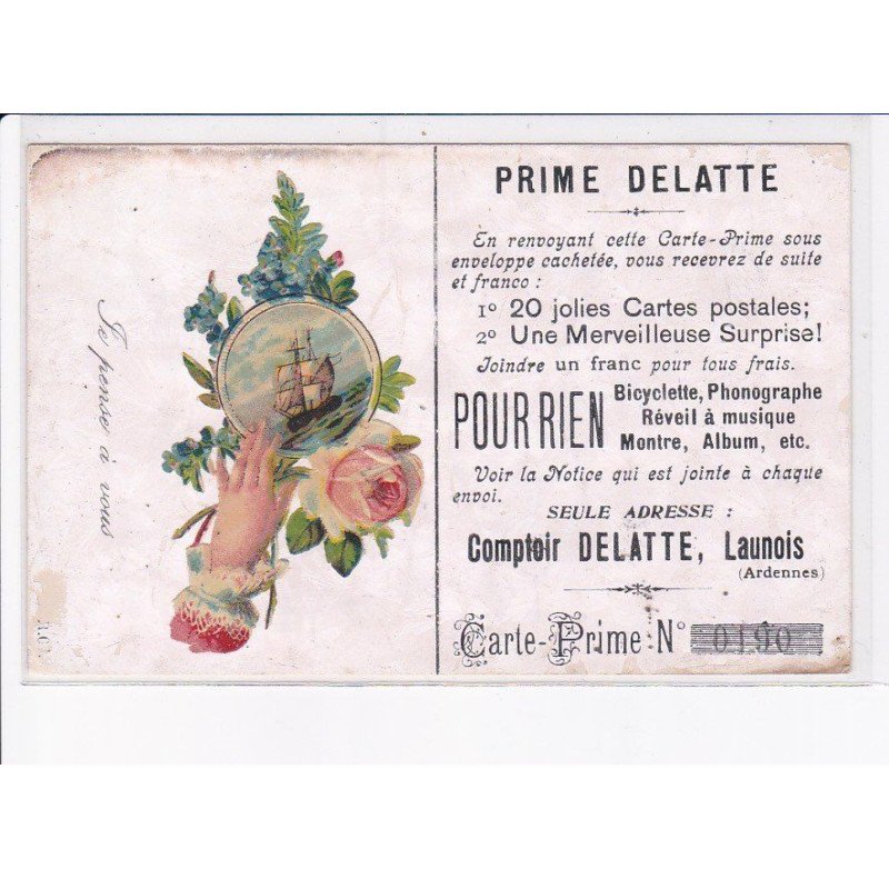 LAUNOIS: prime delatte - très bon état