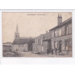 CHALLERANGE: rue de la mairie - très bon état