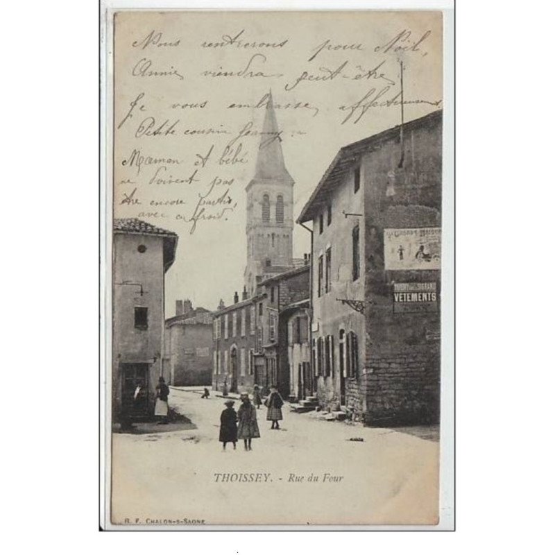 THOISSEY: rue du Four - très bon état
