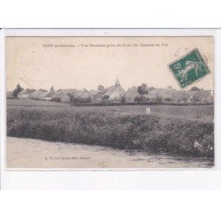 TAIZY: vue générale prise du pont du chemin de fer - très bon état