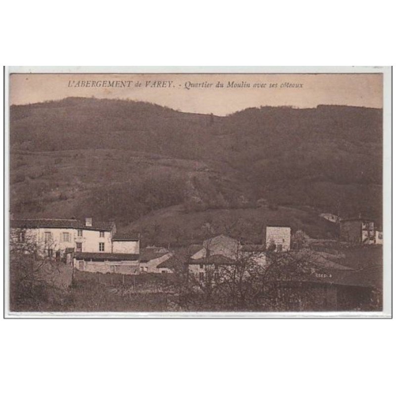 VAREY : l'abergement de Varey - quartier du Moulin avec ses côteaux - très bon état