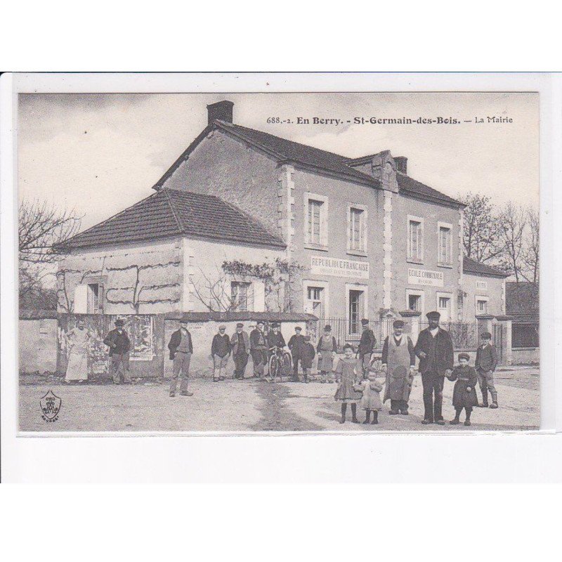 SAINT-GERMAIN-des-BOIS: la mairie - très bon état