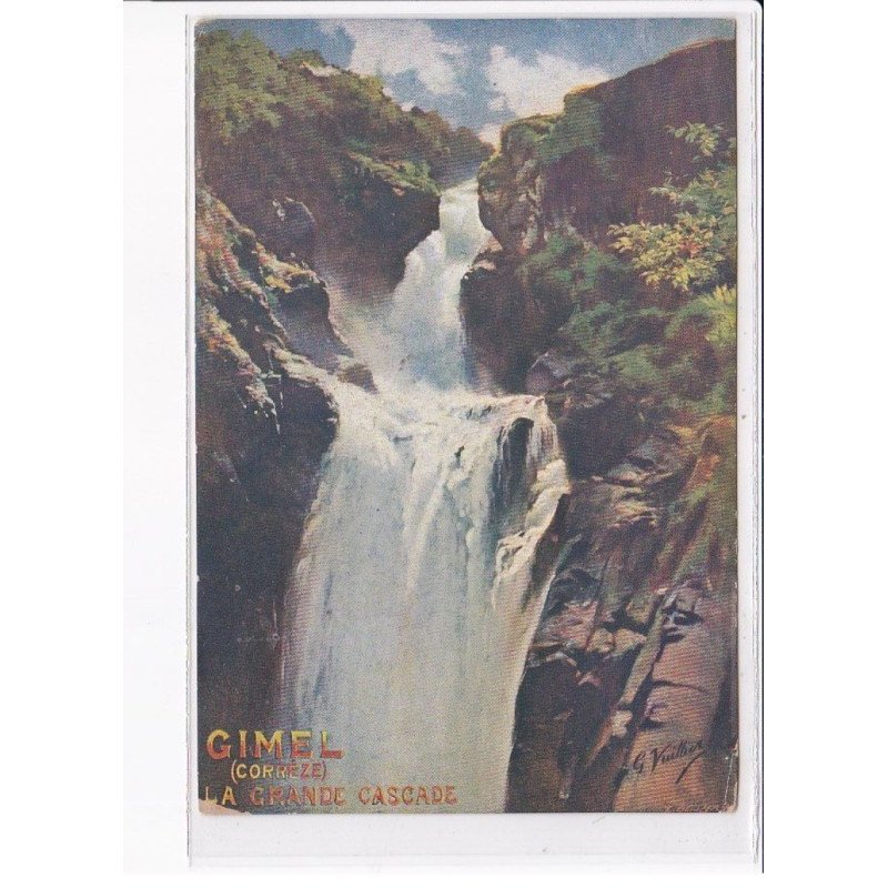 GIMEL: la grande cascade - très bon état