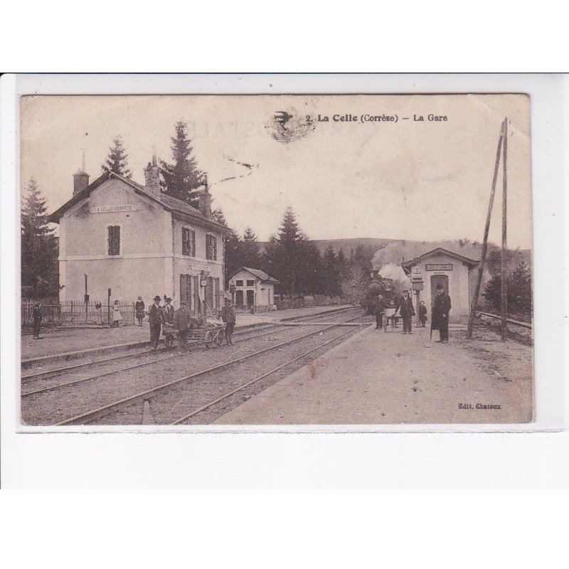 LA CELLE: la gare - état
