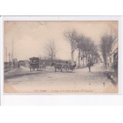 USSEL: avenue de la gare et route de clermont - état