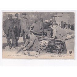 CORREZE: le langueyeur, homme chargé de s'assurer en visitant la langue du porc - très bon état