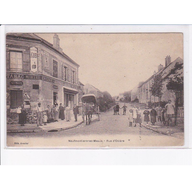 NEUFMONTIERS-les-MEAUX: rue d'osière - état