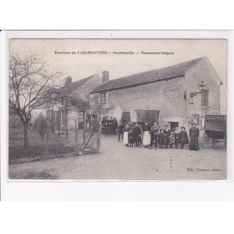 HAUTEFEUILLE: restaurant séguin - très bon état