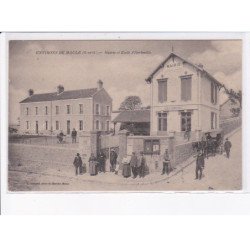 HERBEVILLE: mairie et école - très bon état