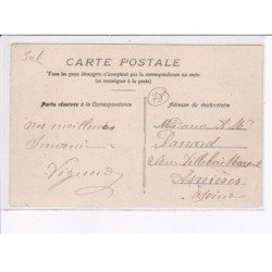 LE PERRAY: la gare, train - très bon état